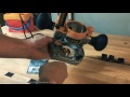 Rockler Short Shank Bushing in a DeWalt DWP611PK Compact Router Rockler Short Shank Bushing in a DeWalt DWP611PK Compact Router