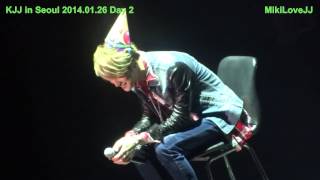 [Fancam] 20140126 KJJ in Seoul - J Party - 5 Secret Guests