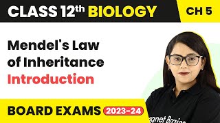 Class 12 Biology Chapter 5 | Mendel's Law of Inheritance - Introduction CBSE/NEET (2022-23)