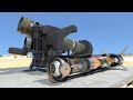 Tank killer javelin missile  how to aim a javelin missile