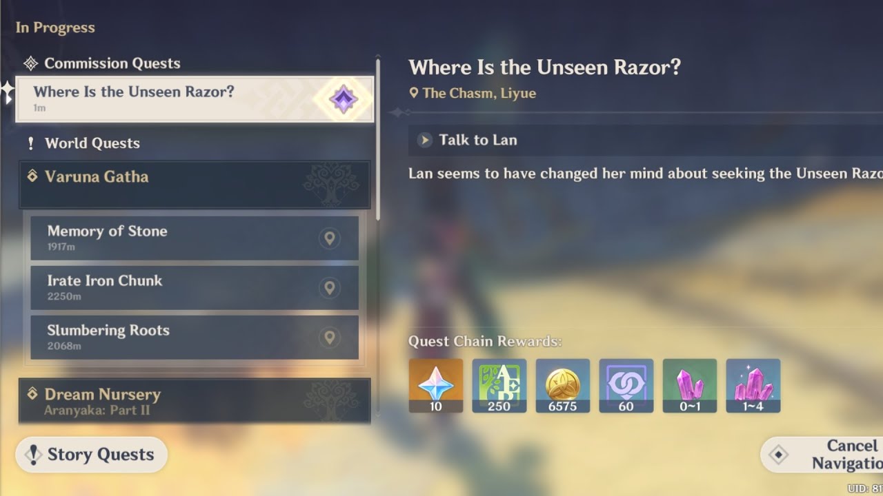 Unseen Razor Location Still finding the pieces of the weapon..?? - Where Is the Unseen Razor ...