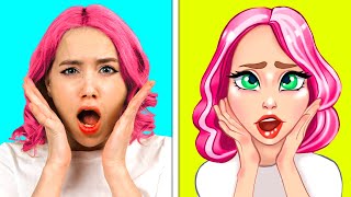 EVERYTHING IS CARTOON || Jaw-Dropping Art Ideas, Painting Tricks And Drawing Hacks For Beginners