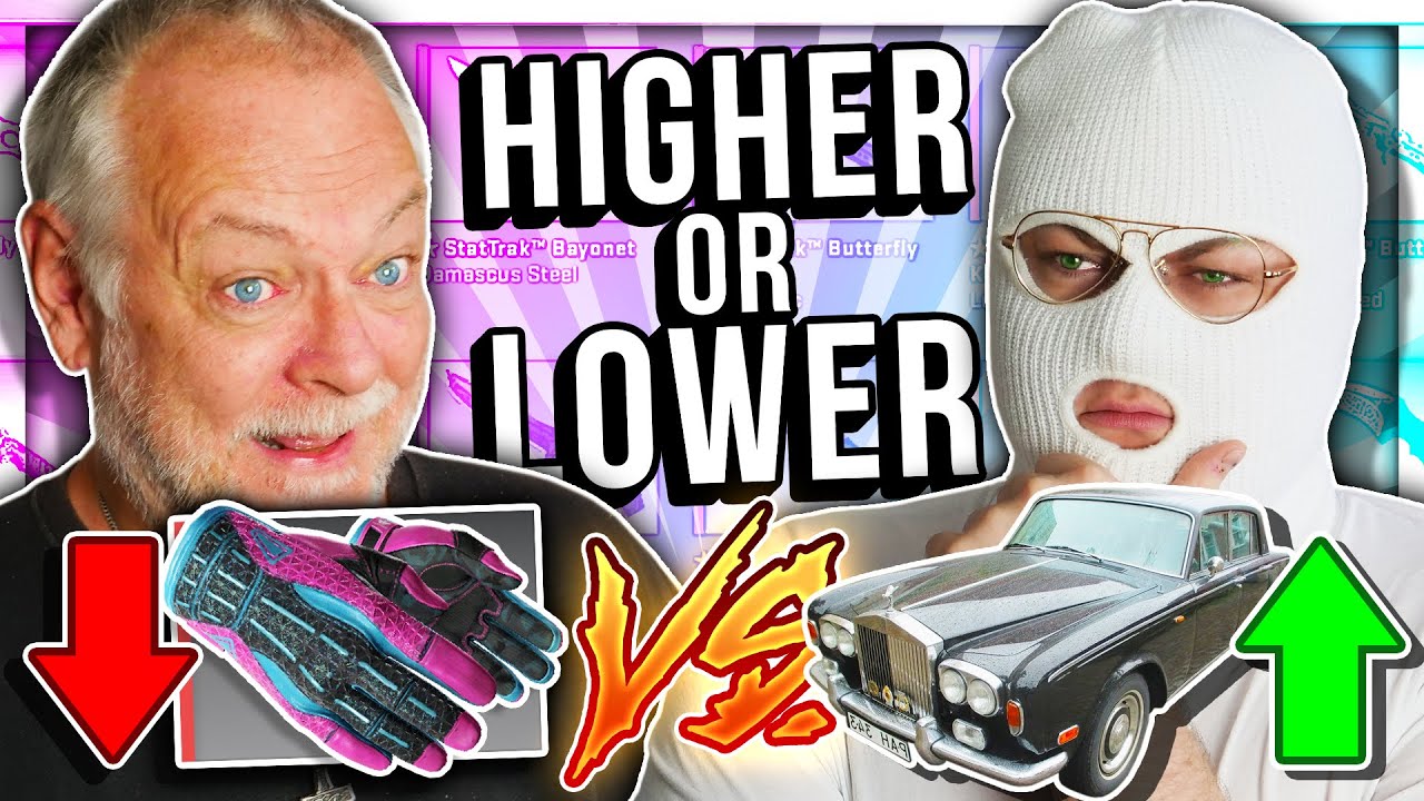 CS:GO HIGHER OR LOWER? #2