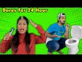 Extreme Dares For 24 Hours Challenge | Hungry Birds