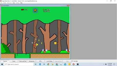 Super Mario Bros. X (SMBX) - Custom Level - Forest Level
