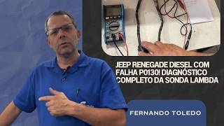 Jeep Renegade Diesel com Falha P0130! Diagnóstico Completo da Sonda Lambda