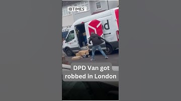 Viral DPD Van Robbery! Caught on Camera