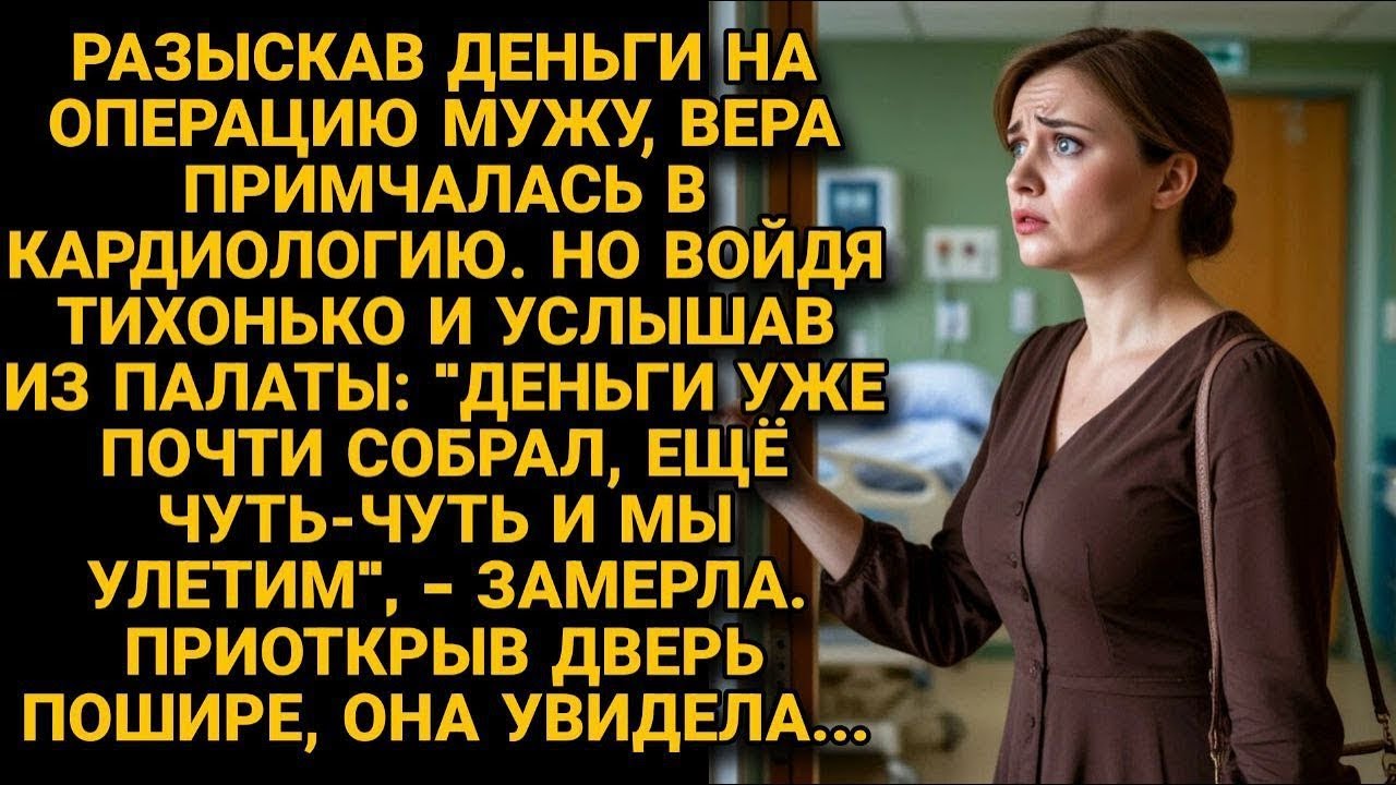 Найдя деньги на операцию мужу, примчалась в больницу. Но подойдя к палате, узнала страшную правду...