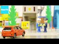 トミカ　魔法のごはん－笹　コマ撮り　トミカタウン ／ Tomica, Tomica town, "Magical Bait'' for panda