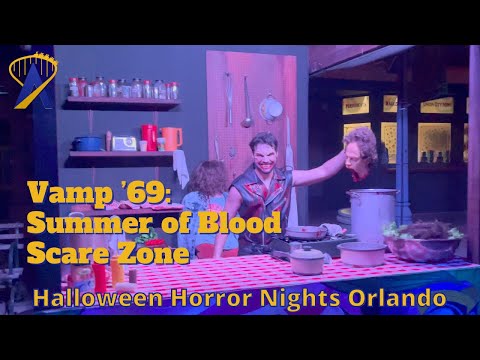 Vamp ’69: Summer of Blood Scare Zone at Halloween Horror Nights 2023