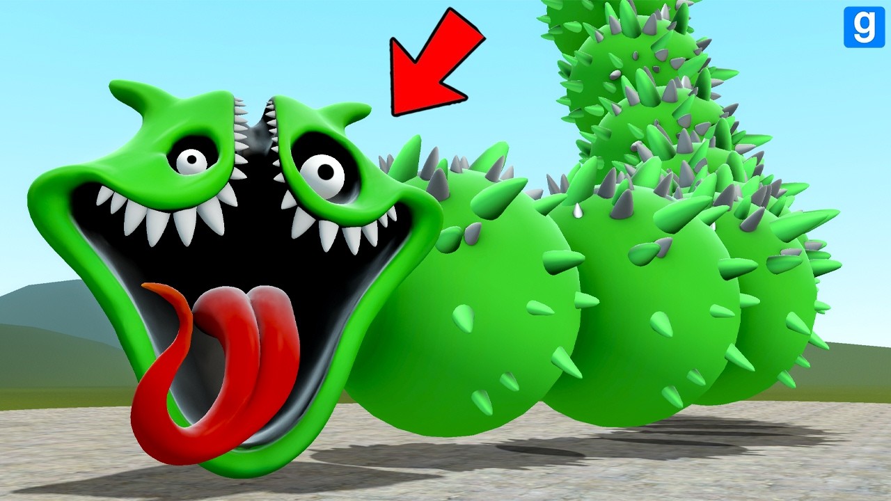 I MADE 3D HUNGRY WORM PHASE 3 FOR ROBLOX In Garry's Mod!