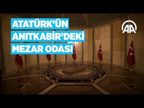 Atatürk'ün Anıtkabir'deki mezar odası