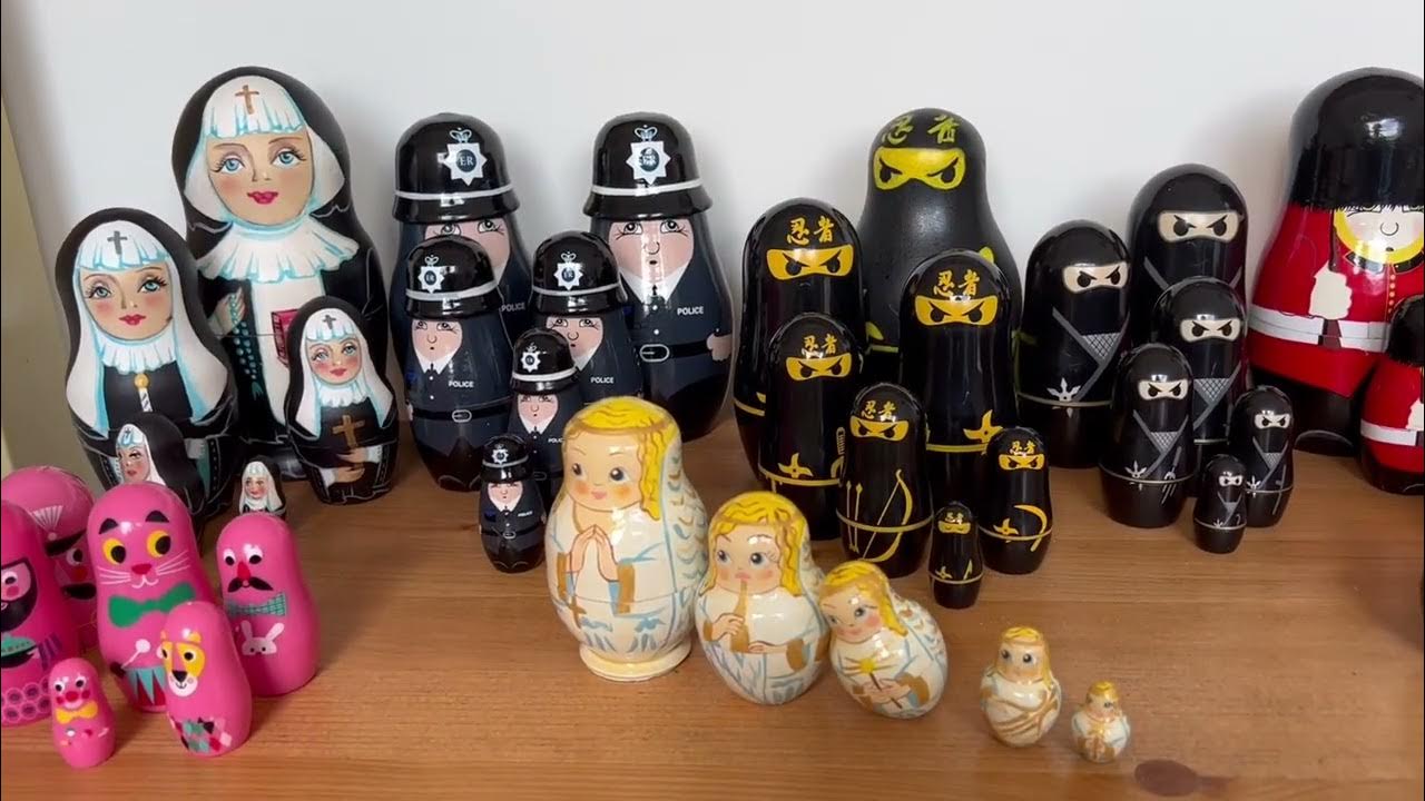 Meet my collection of nesting dolls! YouTube