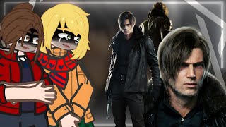 Residenti Evil Girls React To Leon S. Kennedy ||Residenti Evil Requien|| - Eric Gacha