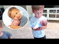 Our Kids Practice For Baby Number 3! (Adorable Reaction)