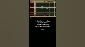 Thumbnail of Azul Djavan, Violão Solo. Melodia marcante da MPB. Percepção Melódica.