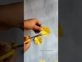 Paper Flower Craft | Craft | Flower Making | How to Make Paper Flower | #viral #flowers .