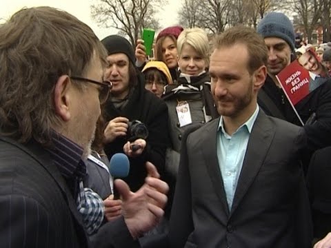 Ник Вуйчич выступил в Петербрге