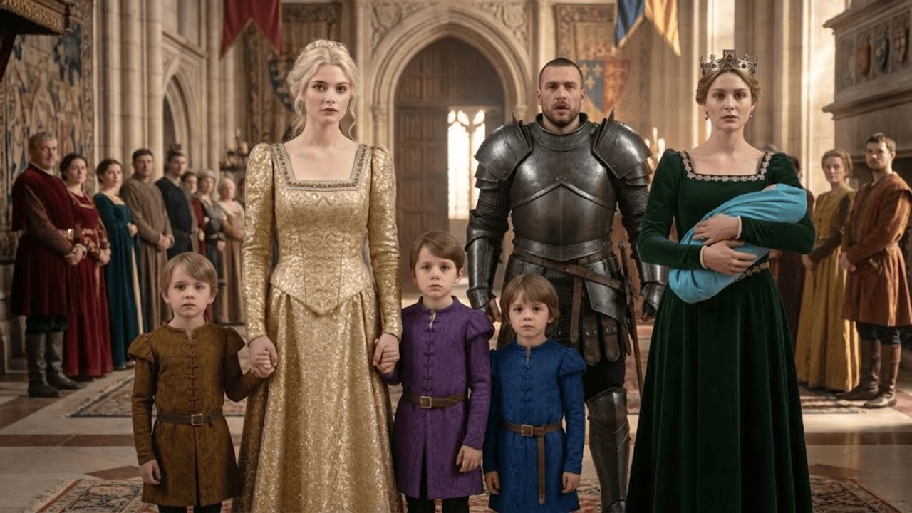 Król Alfa zaprosił odrzuconą, by zadrwić. Przyszła z Dziedzicem