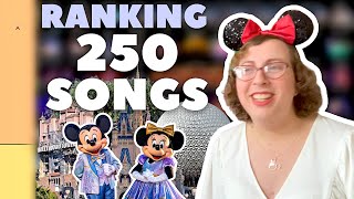 Ranking 250 Disney World Songs and questioning my life choices. by Avelo 4,772 views 1 year ago 1 hour, 3 minutes