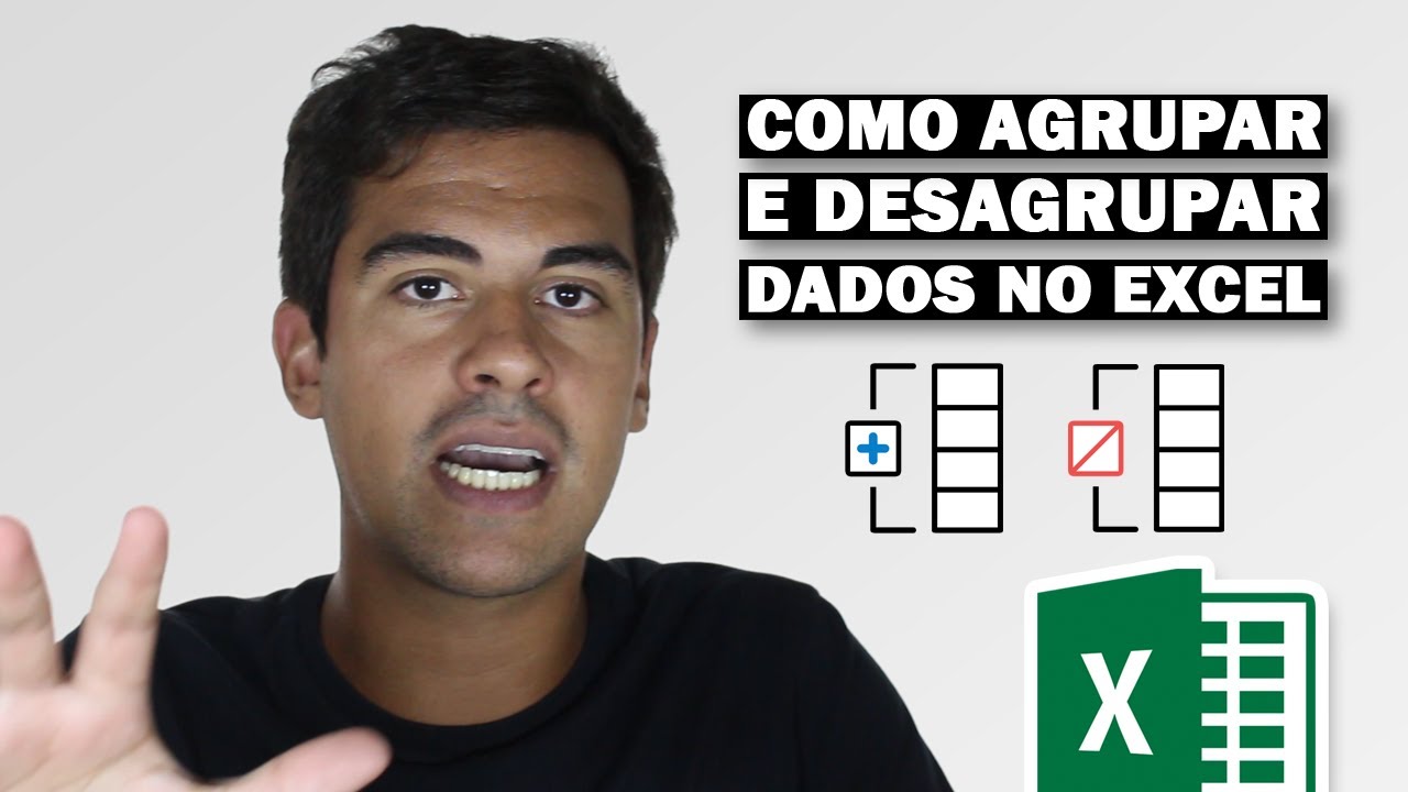 agrupar no excel