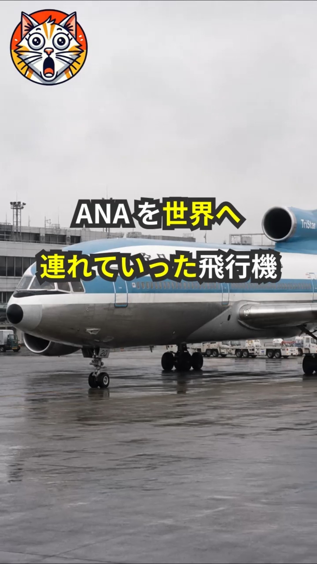 ANAを世界へ連れていった飛行機 L-1011トライスター｜The TriStar That