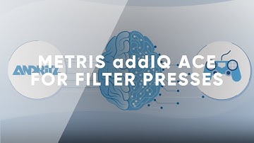 Metris addIQ ACE: Highest performance with optimized multiple filter press lines