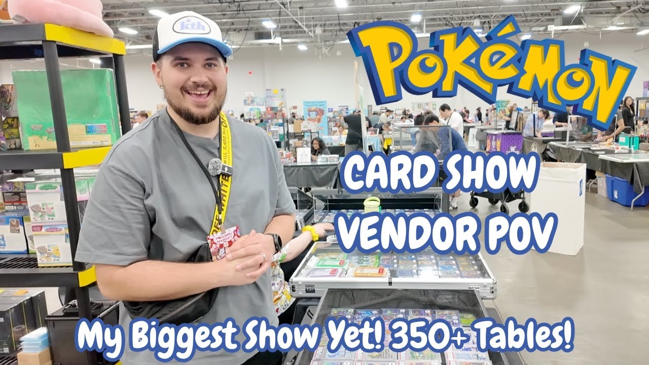 My Biggest Show Yet! 350+ Tables! Vendor POV! 