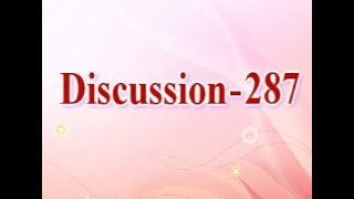 Discussion 287A