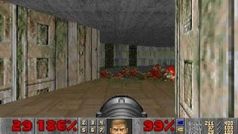 Doom 2 (PC DOS) - Map10 (Refueling Base) Part 2 of 2