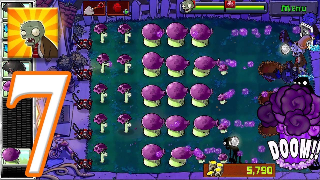 Plants vs. Zombies - Gameplay Walkthrough Episode 7 (iOS, Android ...