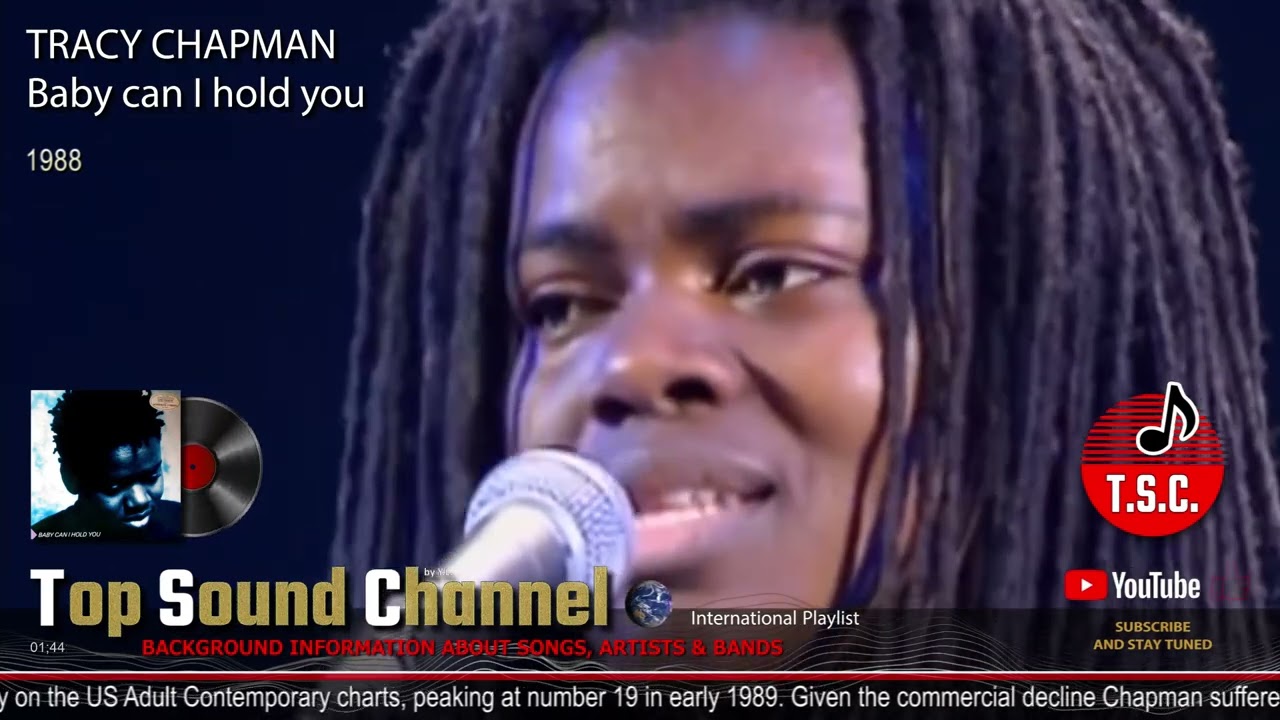 TRACY CHAPMAN - BABY CAN I HOLD YOU - 1988 - Top Sound Channel TSC