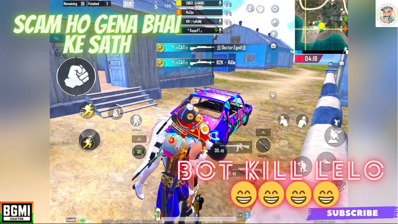 Bot Marlo Bot 😁 Free Kills 😁😁bgmi | EMSR GAMING 