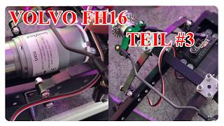 Tamiya RC Volvo FH16 XL 750 4x2 Teil#3: Lenkungsumbau fertig stellen, Servonaut Unterflurmotor