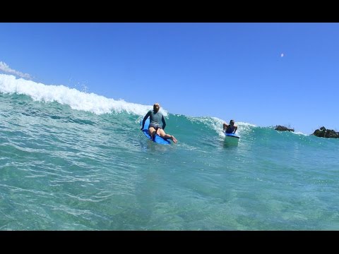 How To SURF: How to easily paddle onto waves! Common Errors & Corrections 2/3 -