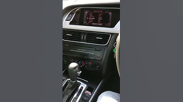 How to check Software and Map Version in Audi MMI