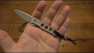 NEW Affordable Fixed Blade (Civivi Circulus) Tiny Knife BIG Performance...