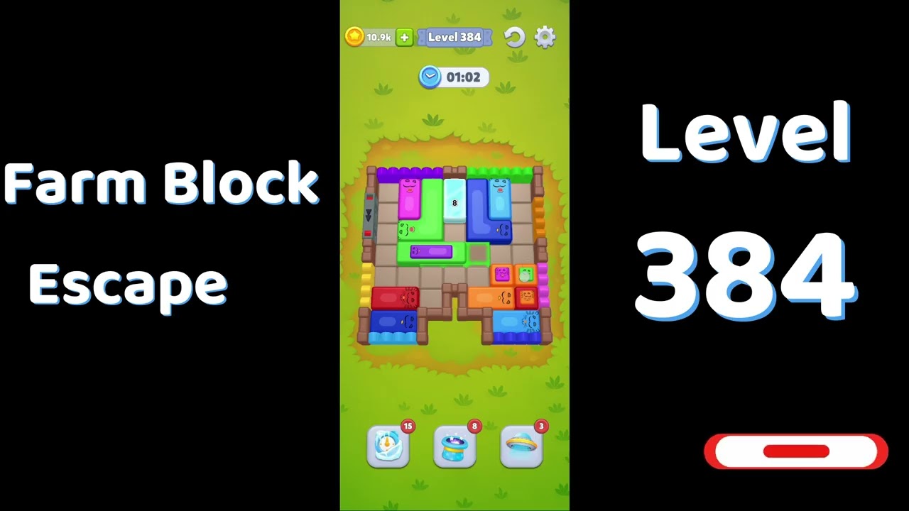 Farm Block Escape Level 384 Walkthrough 🚜 | Go Answer