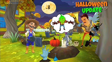 Dark Riddle 15.5.0 Halloween 2022 ( Mod Skin PUMPKIN HEAD ) Funny moments P59