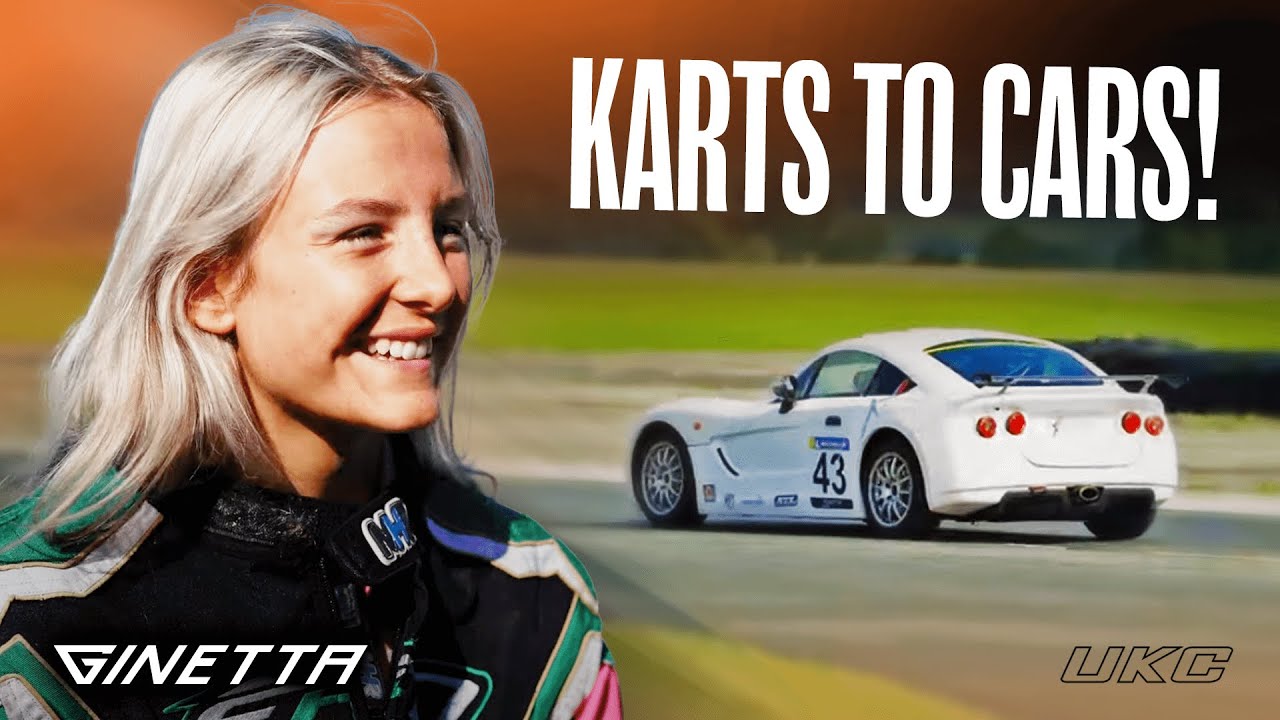 Future Stars - UKC Top 10's First Race Car Drive | Ginetta Junior