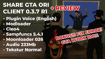 SHARE GTA 037 R1 Polos With Moonloader, WORK 100% + FIX ERROR! - GTA SAN ANDREAS MULTIPLAYER #samp