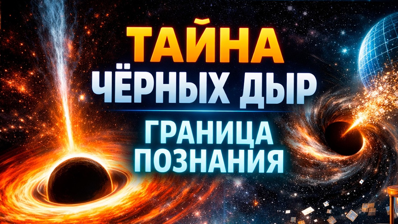 Чёрные дыры ломают мозг: где заканчиваются пространство, время и здравый смысл