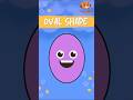 Oval Shape Song for Kids | Learn Shapes with Fun | Easy English Learning. #kidsvideo #kids #english