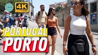 Porto - Portugal [4K] Summer Walking Tour