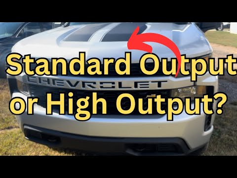 How to Tell the difference between a 2.7l Standard Output or a H.O.