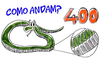 Quanto abre a boca da cobra?