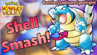 Is this THE STRONGEST Blastoise Set?! Shell Smash Blastoise Pokemon Scarlet & Violet Guide