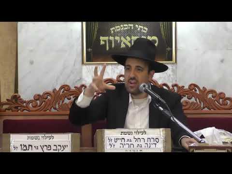 הרב מאיר אליהו פרשת האזינו מוסאיוף ה תשפ ב 