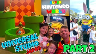 UNIVERSAL STUDIOS JAPAN Blew Our Minds! 🎢🍄✨ PART 2