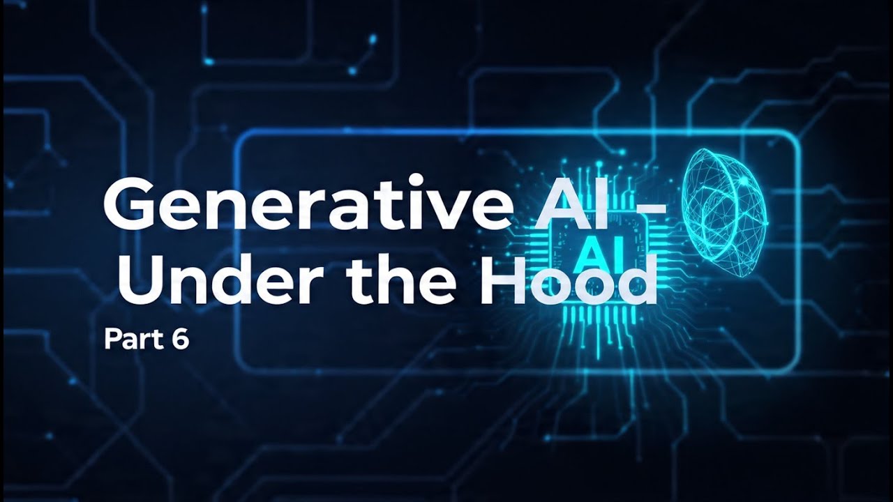 Generative AI - Under the Hood (Part 6) - YouTube